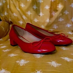 Cherry Red Steve Madden Ballet Flats